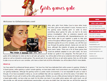 Tablet Screenshot of girlsgamesgate.com